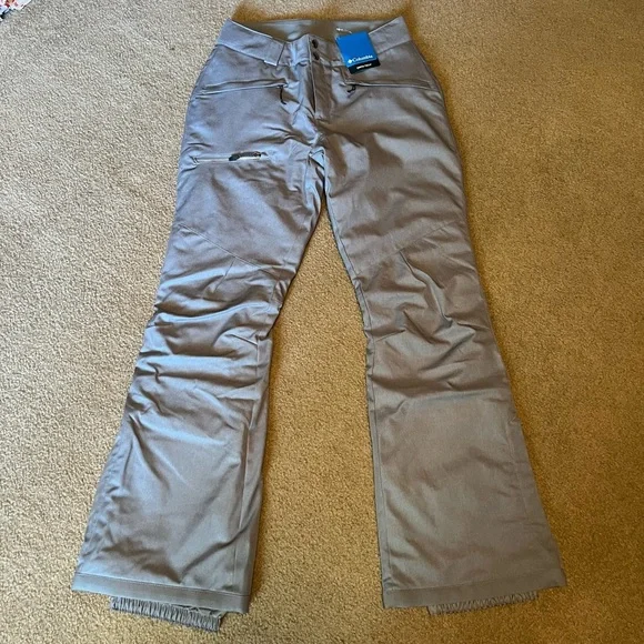 【高機能】US Columbia OMNI-TECH スノーパンツ グレー M Columbia Men Sportswear Omni-Tech Rain Hiking Snow Pants RN